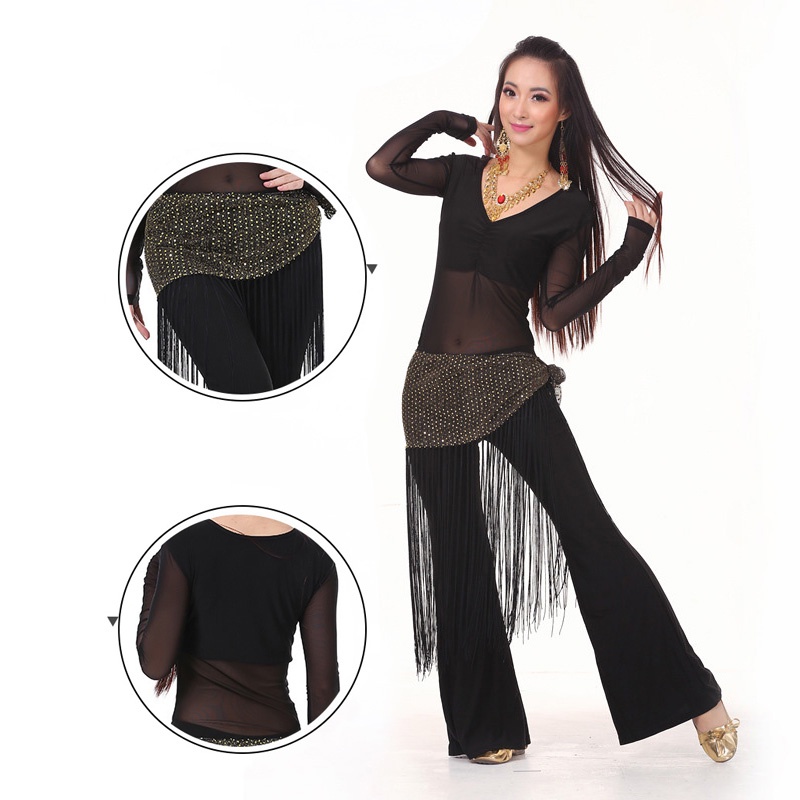 Bộ Trang Phục Biểu Diễn Múa Bụng Quyến Rũ Cho Nữ