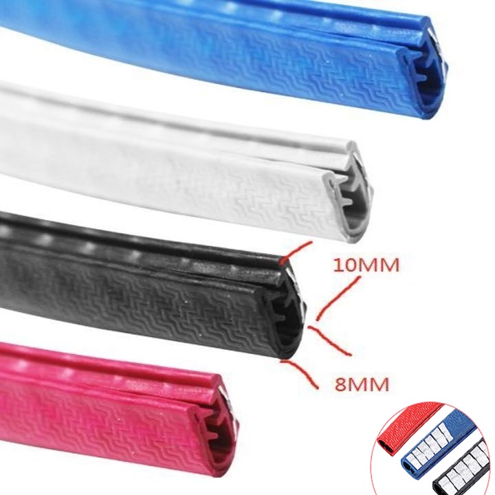Gioăng cao su, nẹp viền cửa chữ U lõi thép chống va đập, cách âm, chống ồn cao cấp dài 5m
