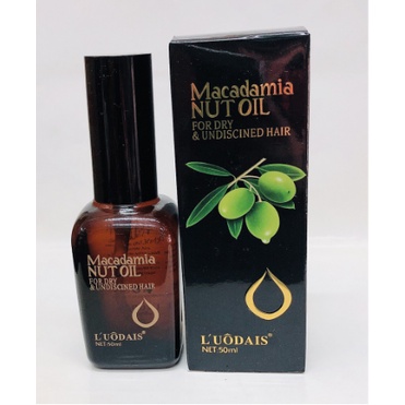 Tinh dầu dưỡng tóc MACADAMIA serum dưỡng tóc uốn Luodais NUT OIL 50ML CT45