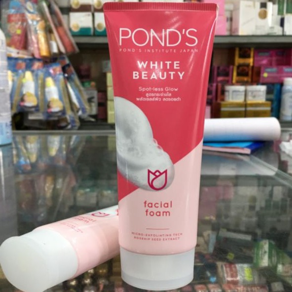 Sữa Rửa Mặt Trắng Hồng Ponds White Beauty 100g (mẫu mới)