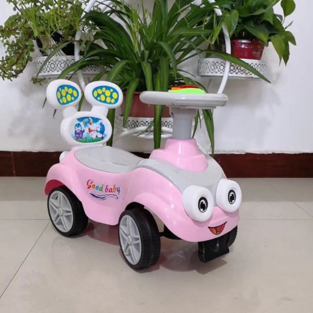Xe bơi chòi chân Minion, Heo Peppa, Ong phát nhạc có tựa lưng cho bé