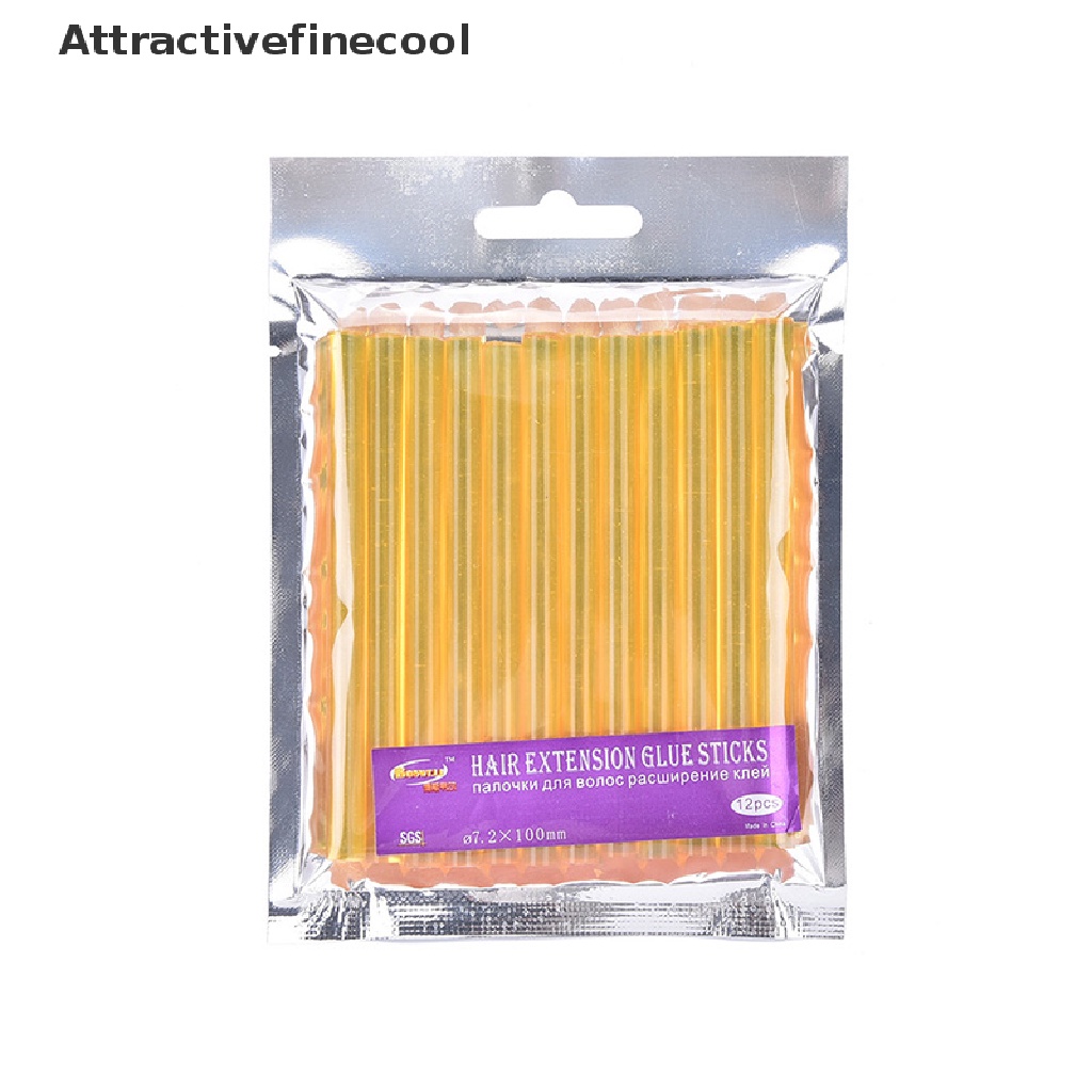 12 Cây Keo Nối Tóc Chuyên Nghiệp Màu Vàng
