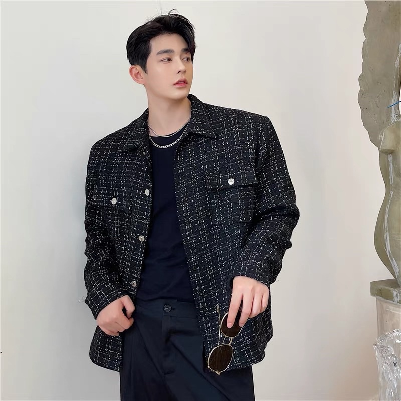 ÁO KHOÁC DẠ TWEED NAM |TAHISHOP|