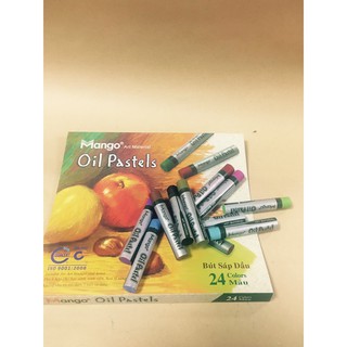 BÚT SÁP DẦU MANGO - BỘ 24 MÀU