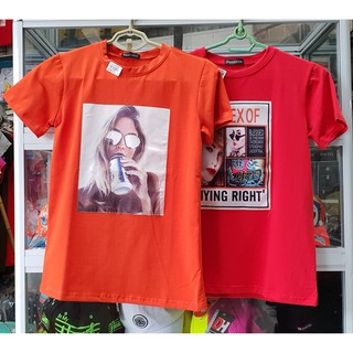 Áo phông nữ dán ảnh chất vải cực đẹp siêu hot. Giặt thoải mái không bong hình ạ. áo đủ mầu đủ hình