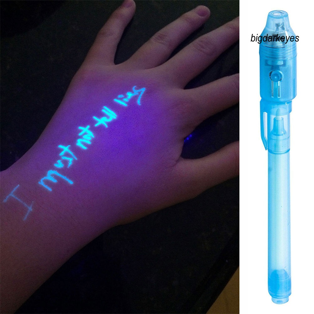 Bút Đèn LED Mực Tím An Toàn Bí Mật