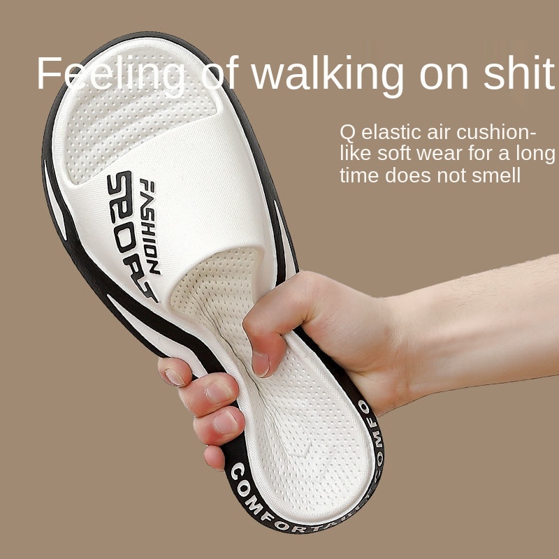 Dép đi trong nhà đế dày chống trượt cỡ lớn phong cách mùa hè 2021 mới cho nữ