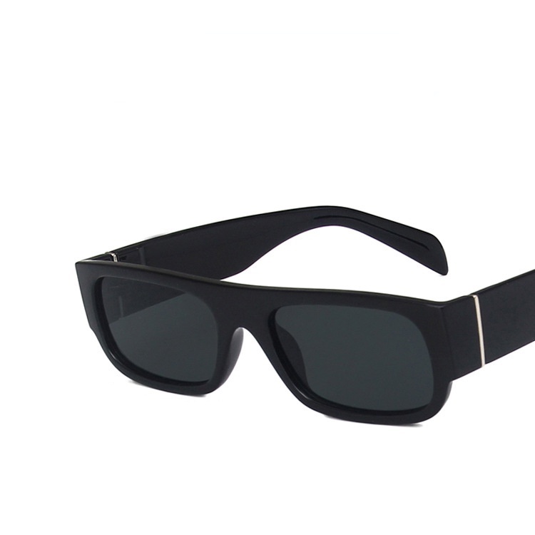 Kính Mát Hình Chữ Nhật Nhiều Màu Sắc Phong Cách Retro Thời Trang Cho Nữ