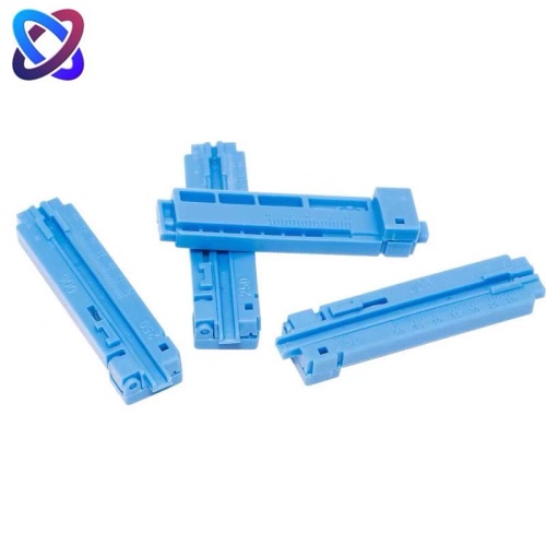 Thước đo độ dài cắt sợi quang FTTH bule 2in1