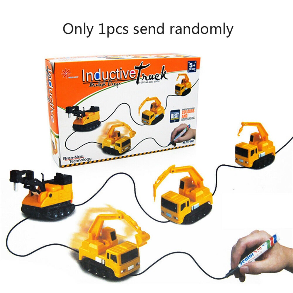 Model Magic Pen Marking Drawn Any Induction Car Line Truck Toy Follow Inductive