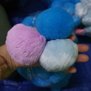 Móc khóa treo balo, túi - CỤC BÔNG