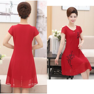 Váy nữ đầm nữ trung niên