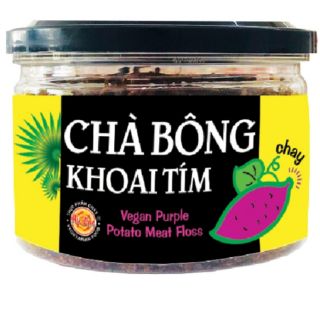 Chà bông khoai tím chay Âu Lạc hộp 80g