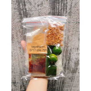 Bánh tráng sate hành/tỏi túi zip