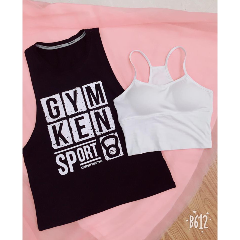 Áo tanktop thể thao - Áo tập gym nữ