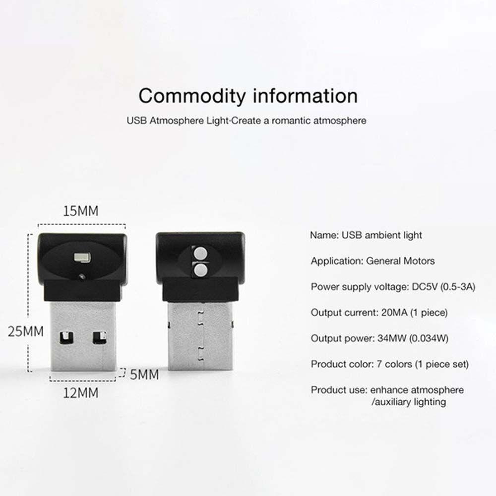 Đèn LED DJ Mini USB Nhiều Màu Sắc Tự Động Cắm Và Sử Dụng Tiện Lợi