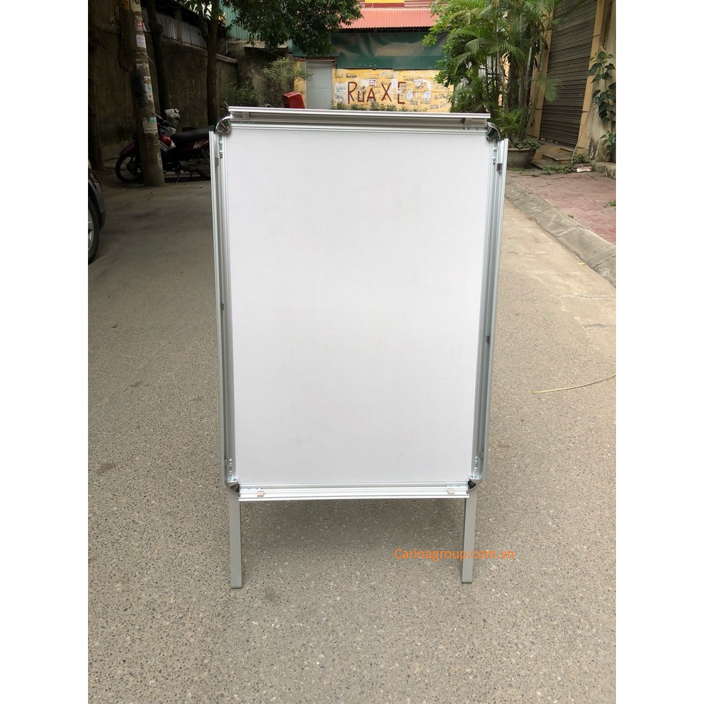 [Nhập khẩu chính hãng] Bảng biển chỉ dẫn chữ A hai mặt bằng nhôm khổ A1 60x85cm
