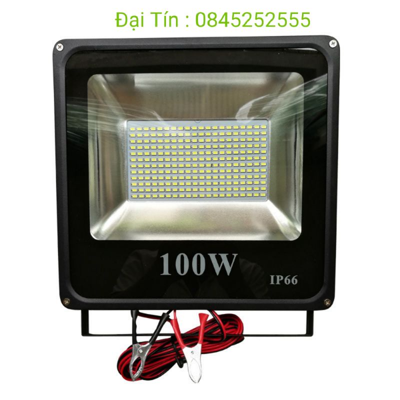 Đèn pha led kẹp bình  12V 24V 48V 60V 85V siêu sáng 100W 50W 30w