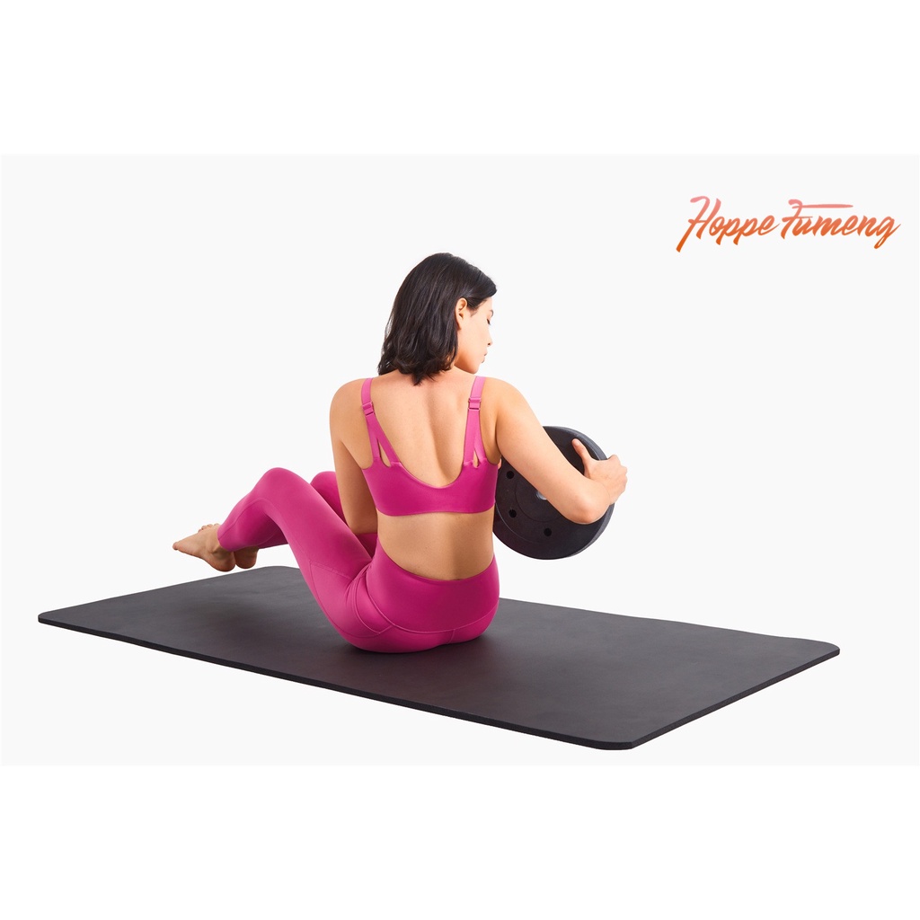 Quần tập yoga HOPPE FUMENG lưng cao có túi năng động thời trang dành cho nữ