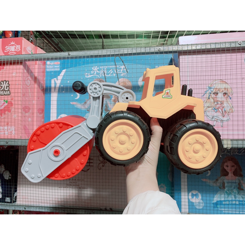 XE ỦI BÁNH TRỚN, XE OTO CÔNG TRƯỜNG CHO BÉ