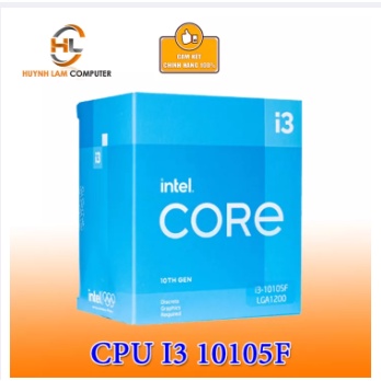 Bộ Vi Xử Lý - Chip - cpu i3 10105F NEW FULL BOX