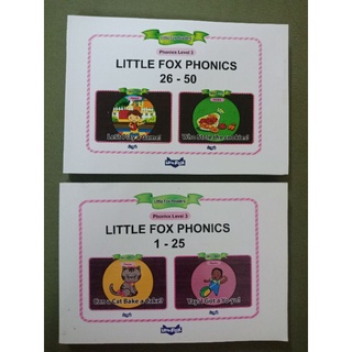 Tặng kèm file nghe bộ Little fox phonics