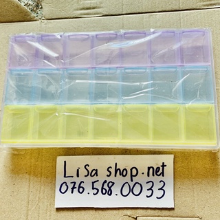 Hộp đựng đá của tranh đính đá