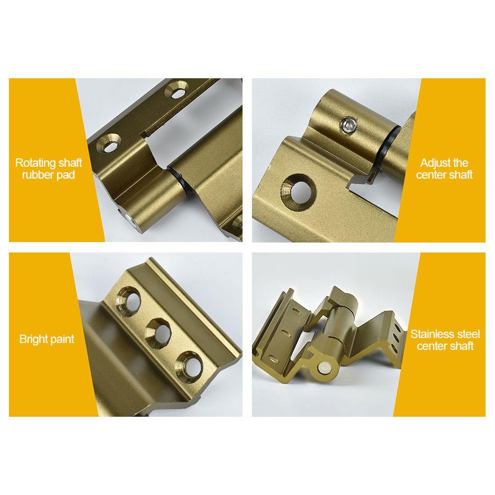 Bản Lề Cửa Hình Bán Nguyệt 180 Độ Chống Rỉ Sét Chất Lượng Cao