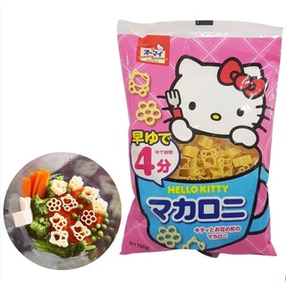 Mì Nui Hello Kitty Nhật Bản 150g cho bé ăn dặm từ 9 tháng