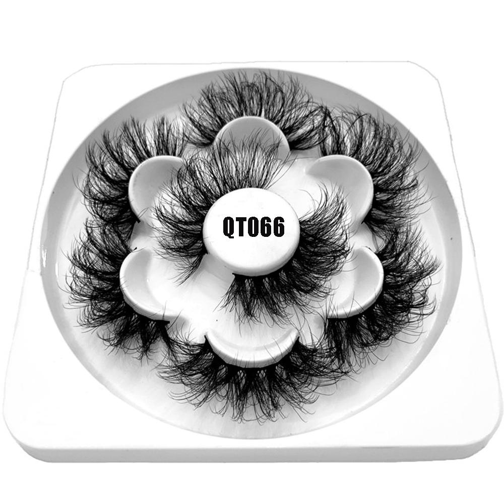 XIANTIN Set 4 Cặp Lông Mi Giả SKONHED Mềm Mại Và Dày Dặn