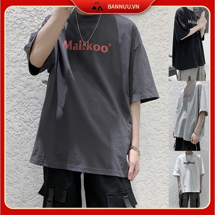 Áo thun ngắn tay dáng rộng áo thun kiểu nữ và đơn giản áo thun nam phong cách Hàn Quốc mùa hè in siêu đẹp Thời trang áo thể thao nam from rộng áo phông