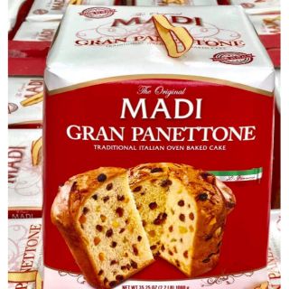 Hộp 1kg bánh Madi Gran Panettone. Date T4~T7/2023.