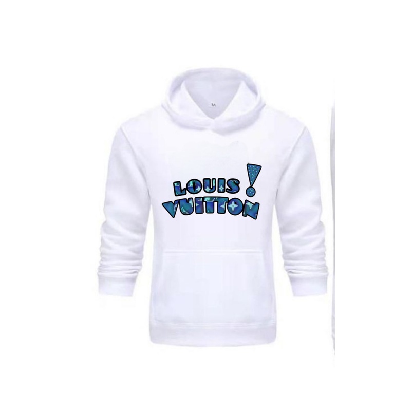 ÁO KHOÁC HOODIE NAM NỮ CHỐNG NẮNG MŨ TO HOẠ TIẾT CHỮ NV XANH CAO CẤP