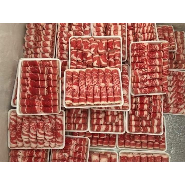 Ba chỉ bò mỹ khay 500gr