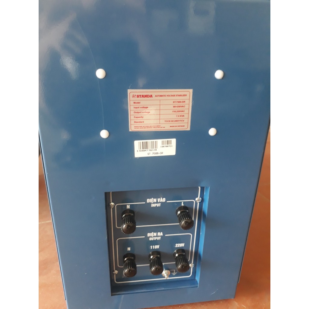 ỔN ÁP RULER 5KW GIẢI 60-250V HÀNG CŨ