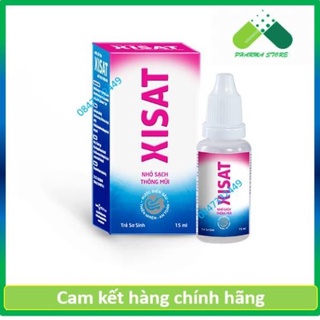Dung dịch xịt mũi XISAT [sixat, xixat, sisat]