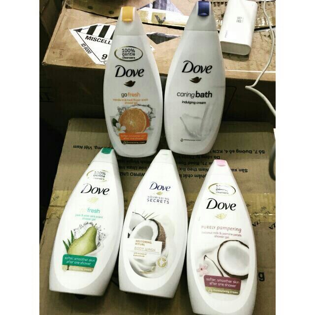 Sữa tắm Dove 500ml ( hàng chuẩn Đức )