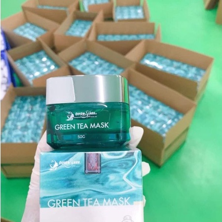 Mặt Nạ Dưỡng Da Green Tea Mask Quyên Lara Dạng Gel Giúp Dưỡng Ẩm,Làm Mềm Da,Thu Nhỏ Lỗ Chân Lông Căng Mịn Trắng Hồng 50G