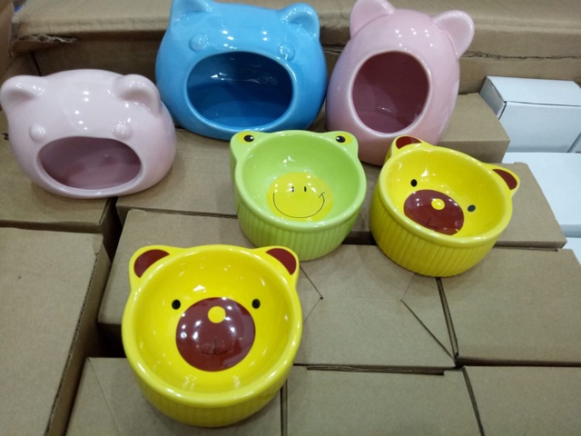 ✅[Có Quà Tặng]Nhà ngủ sứ cho Hamster
