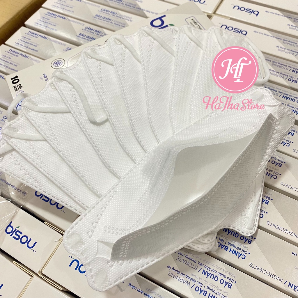 Medical Face Mask/ Khẩu trang y tế 4D BISOU cho người lớn