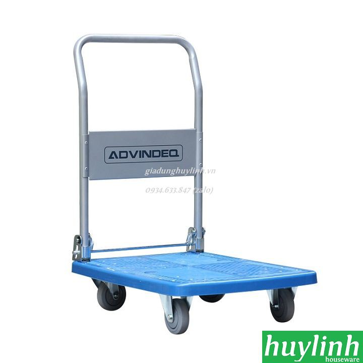 Freeship Xe đẩy hàng sàn nhựa Advindeq PT-150 - 170kg