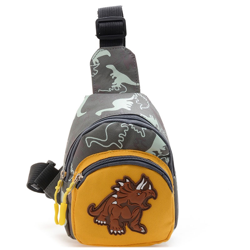 Túi đeo chéo họa tiết khủng long năng động thời trang