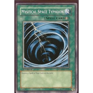 Lá bài thẻ bài Yugioh SDWS-EN023 Mystical Space Typhoon