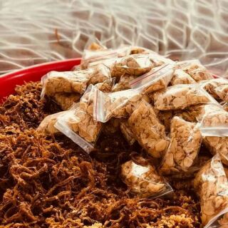 Thịt heo khô cháy tỏi