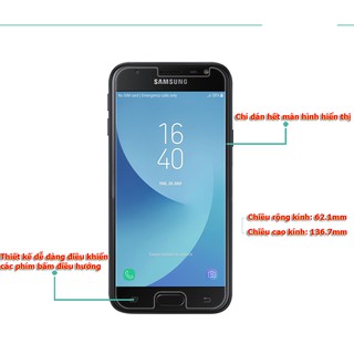 Miếng dán màn hình cường lực samsung galaxy J3 Pro
