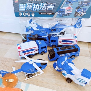 SALE !!! ĐỒ CHƠI XOOP ! TÚI 4 XE PHƯƠNG TIỆN GIAO THÔNG CHO BÉ (SP001930 ) Shop Phúc Yến