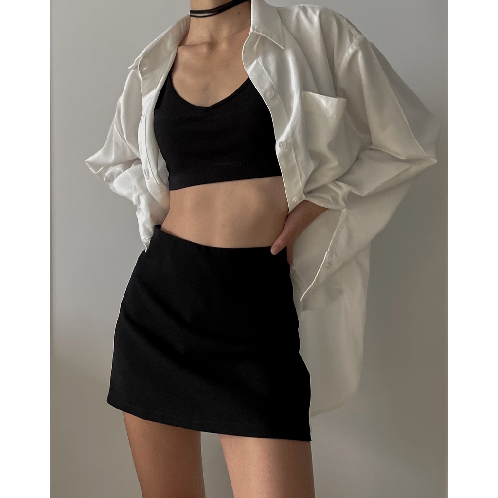 Áo sơ mi oversized Boyfriend – Narcotics