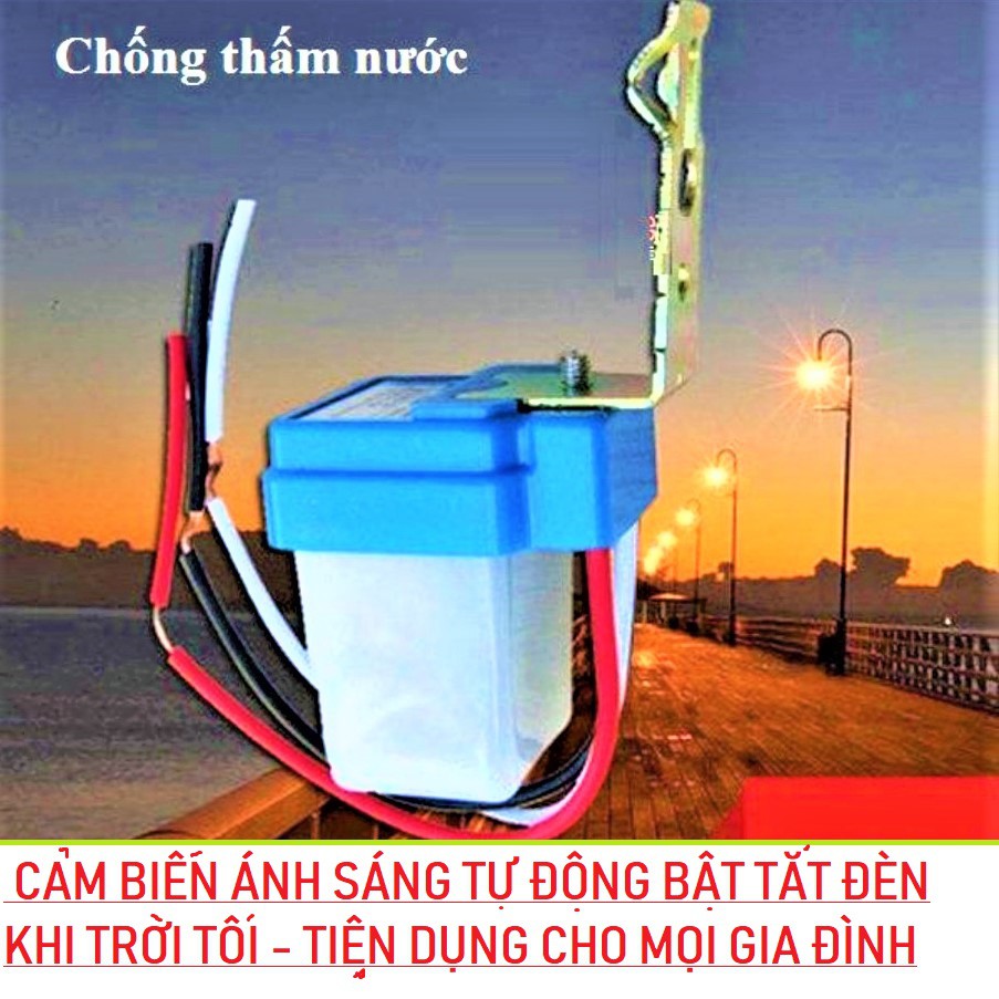 💥 CÔNG TẮC CẢM ỨNG ÁNH SÁNG 12V - 220V TỰ ĐỘNG BẬT TẮT ĐÈN💥