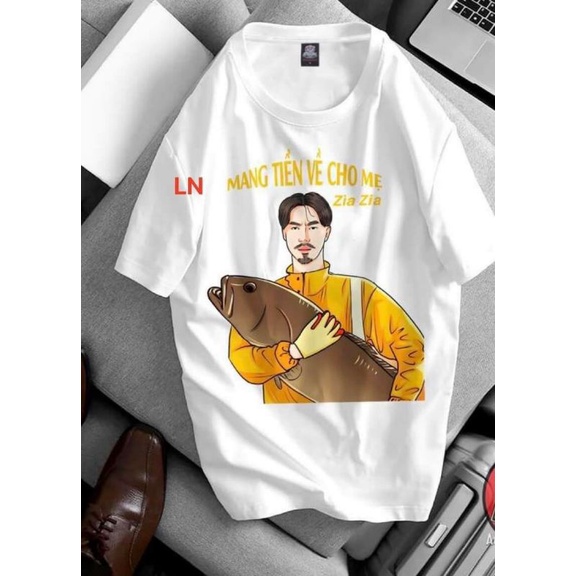 Áo thun tay lỡ Mang tiền cho Me❤áo phông nam nữ unisex form rộng freesiz❤ Kiểu áo sad boiz mặc nhóm ; đôi