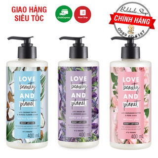 Sữa dưỡng thể Love Beauty And Planet 400ml